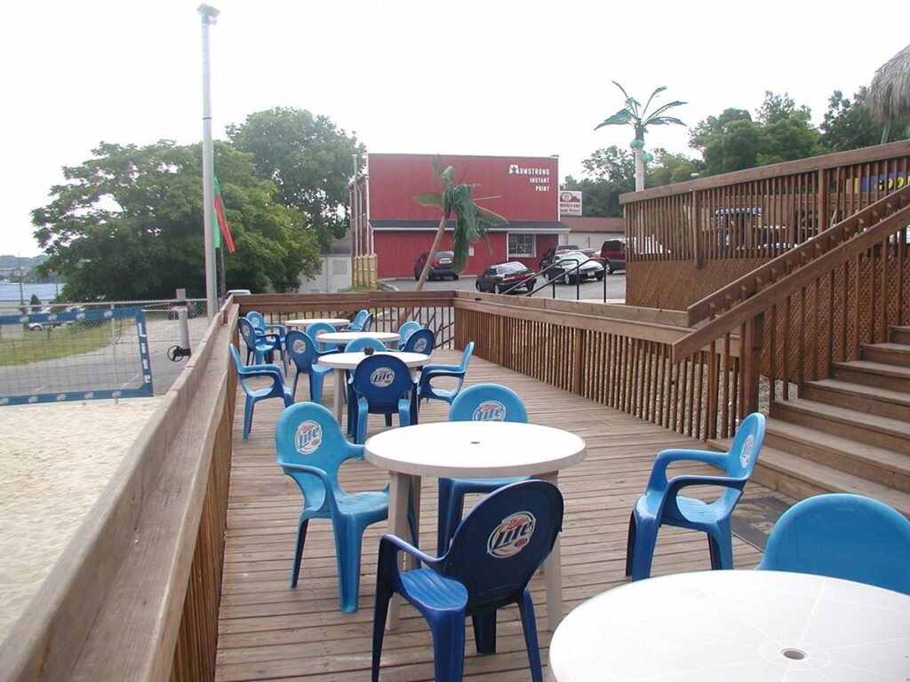 Local Pub’s Outdoor Bar