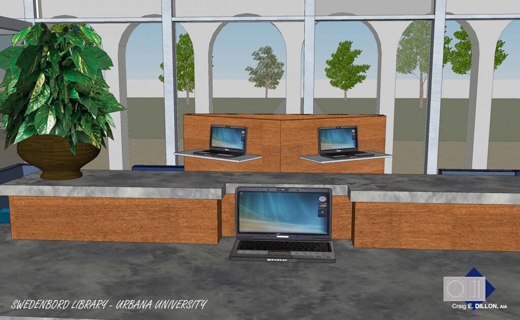 Urbana University – Library Lobby