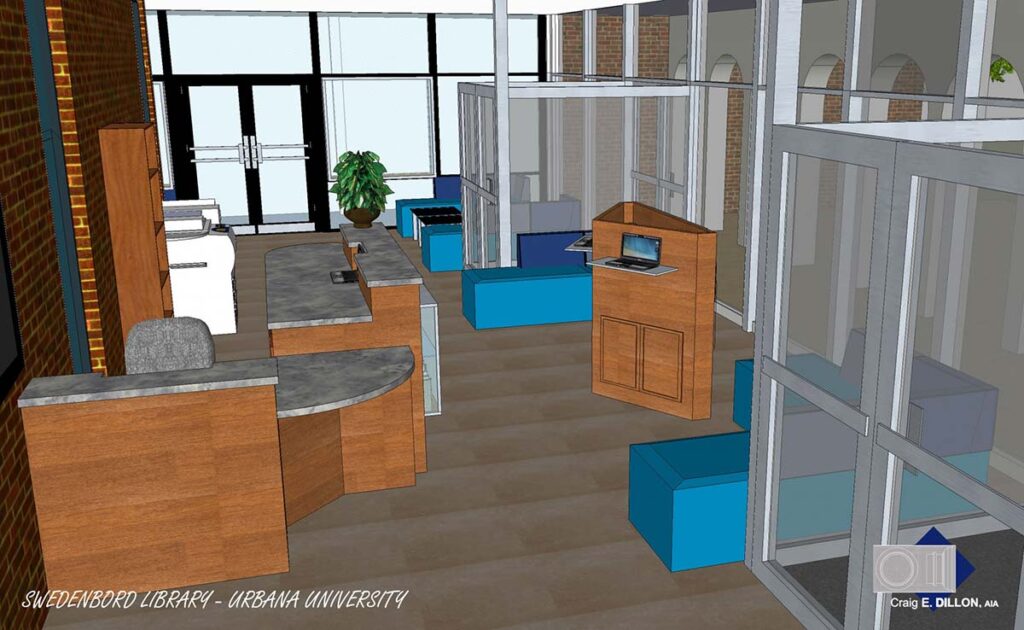 Urbana University – Library Lobby