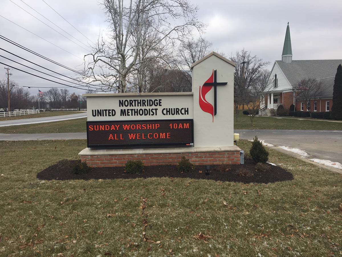 Northridge United Methodist Church – Signage