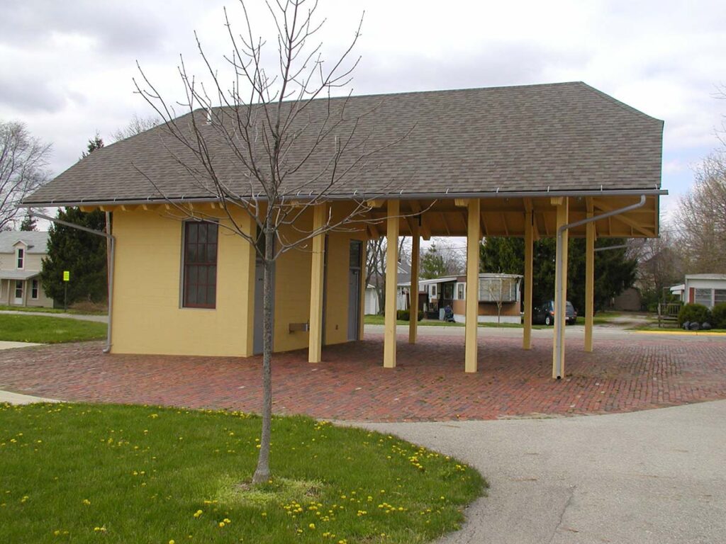 South Charleston Restroom Shelter and Bike Hub